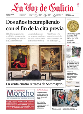 Cover of La Voz de Galicia (Arousa)