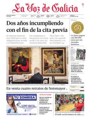 Cover of La Voz de Galicia (Carballo)