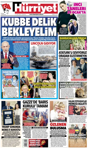 Cover of Hurriyet