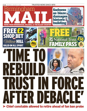Cover of Birmingham Mail