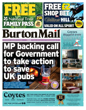 Cover of Burton Mail