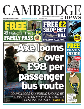 Cover of Cambridge News