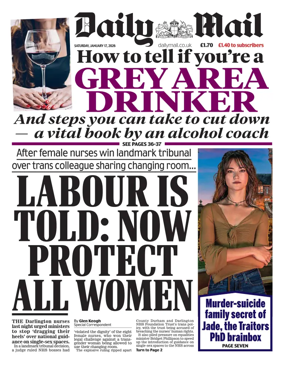 Cover of Daily Mail