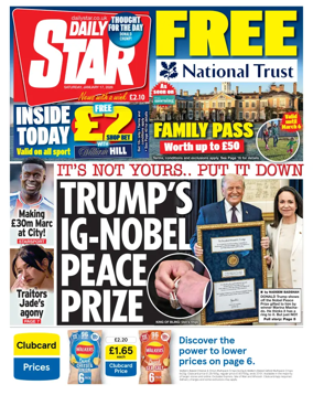 Cover of Daily Star