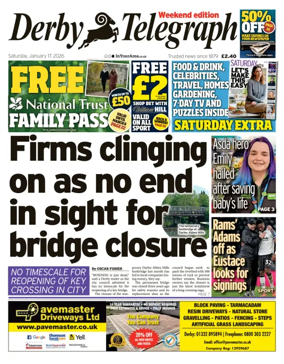 Cover of Derby Telegraph