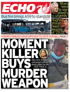 Cover of Liverpool Echo