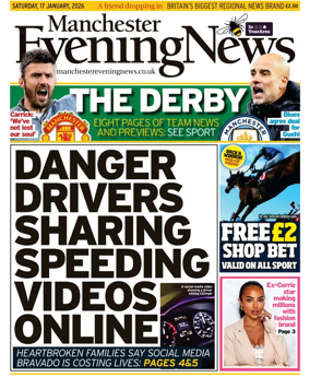 Cover of Manchester Evening News