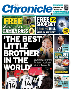 Cover of The Chronicle (South Tyneside and Durham)