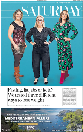 Cover of The Daily Telegraph – Saturday Supplement