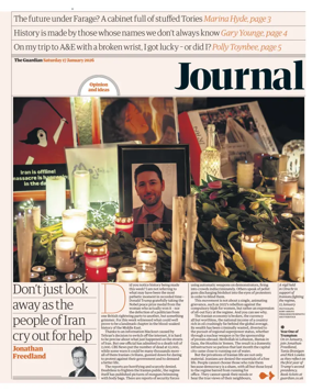 Cover of The Guardian e-paper Journal