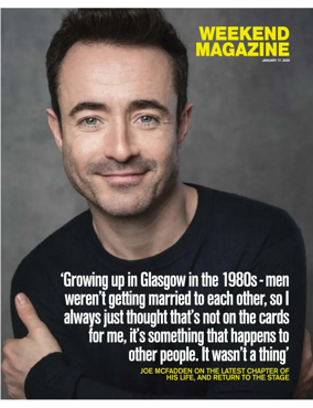 Cover of Weekend Magazine