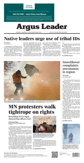 Cover of Argus Leader