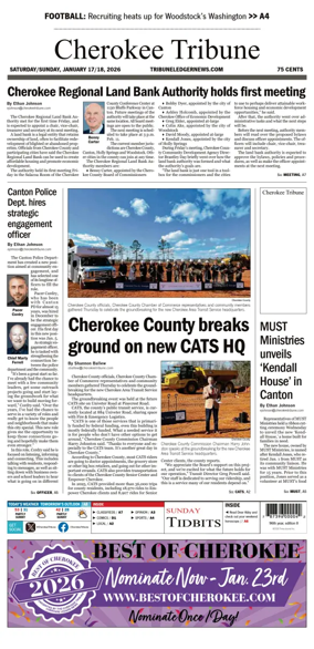 Cover of Cherokee Tribune