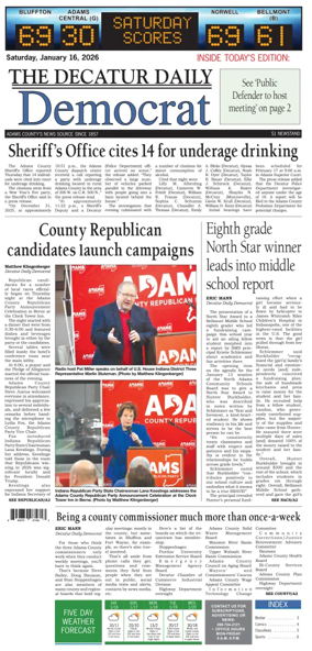 Cover of The Decatur Daily Democrat