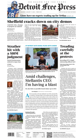 Cover of Detroit Free Press