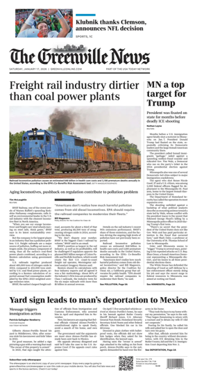 Cover of The Greenville News