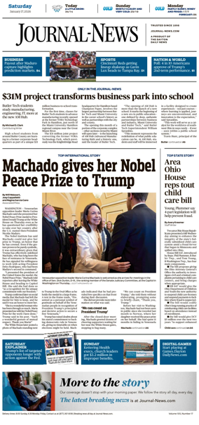 Cover of Hamilton Journal News