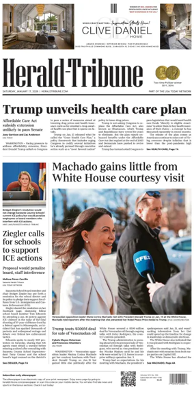 Cover of Herald-Tribune