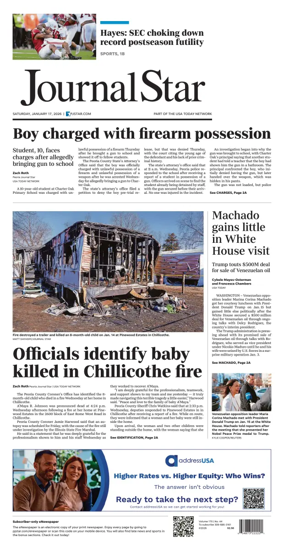 Cover of Journal Star (Peoria)