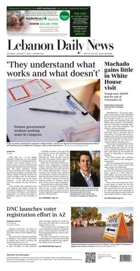 Cover of Lebanon Daily News