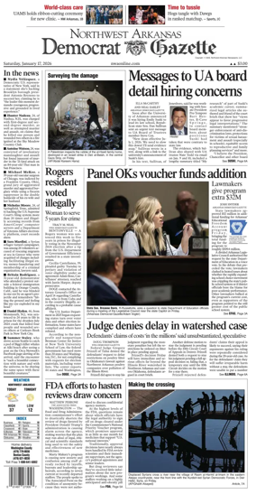 Cover of Northwest Arkansas Democrat-Gazette