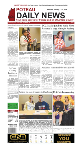 Cover of Poteau Daily News