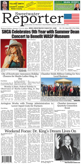 Cover of Sweetwater Reporter