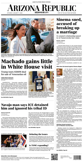 Cover of The Arizona Republic