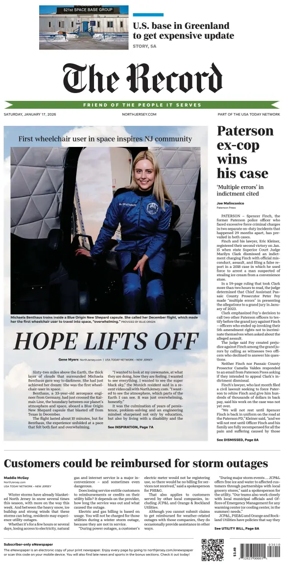 Cover of The Bergen Record