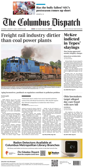 Cover of The Columbus Dispatch