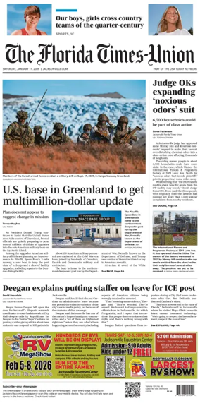 Cover of The Florida Times-Union