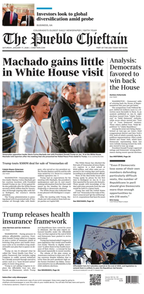 Cover of The Pueblo Chieftain