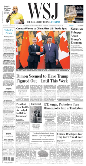Cover of The Wall Street Journal
