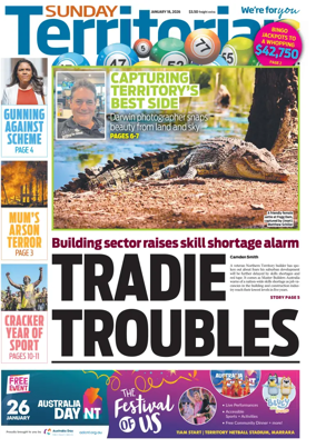 Cover of Sunday Territorian