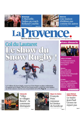 Cover of La Provence Alpes-de-Haute-Provence