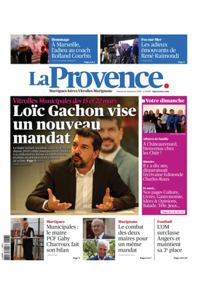 Cover of La Provence Martigues-Istres-Vitrolles-Marignane