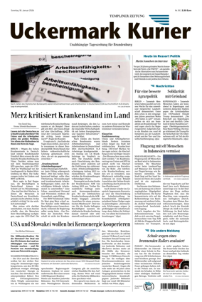 Cover of Templiner Zeitung