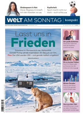 Cover of Welt am Sonntag - kompakt
