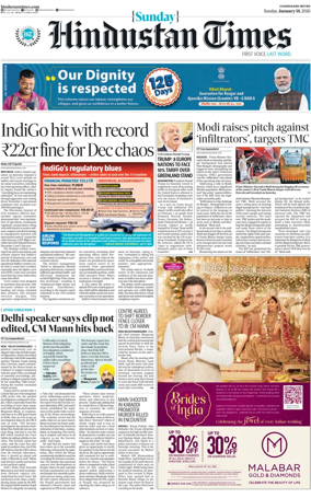 Cover of Hindustan Times (Jalandhar)