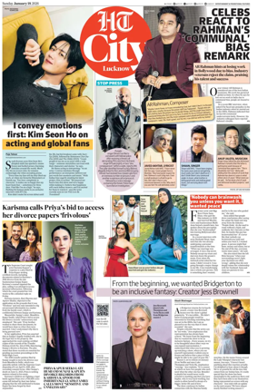 Cover of Hindustan Times (Lucknow) - Live