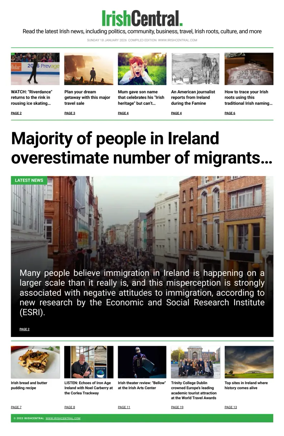 Cover of Irish Central