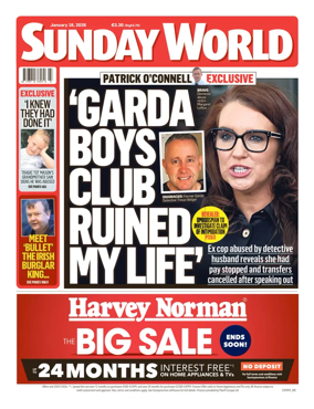 Cover of Sunday World (Ireland)
