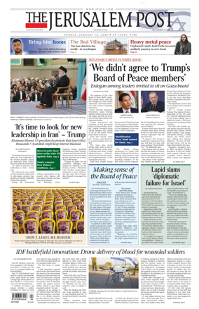 Cover of The Jerusalem Post