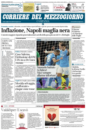 Cover of Corriere del Mezzogiorno (Campania)