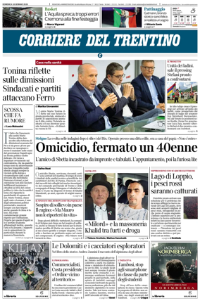 Cover of Corriere del Trentino