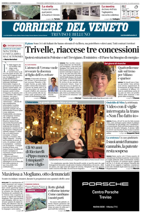 Cover of Corriere del Veneto (Treviso e Belluno)
