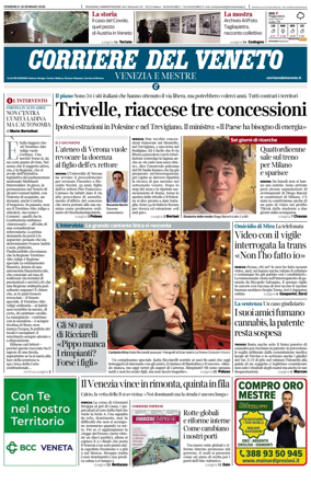 Cover of Corriere del Veneto (Venezia e Mestre)