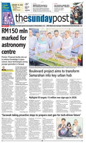 Cover of The Borneo Post
