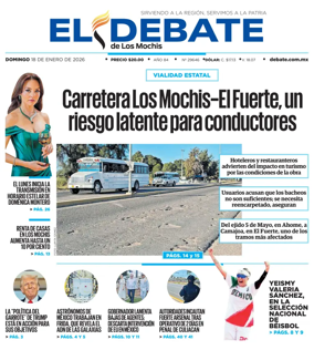 Cover of El Debate de Los Mochis