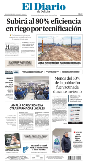 Cover of El Diario de Delicias